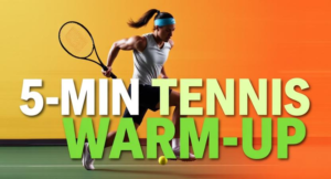 Read more about the article 5 Minute Tennis Inspired Warm-Up to Kickstart Your Home Workout!