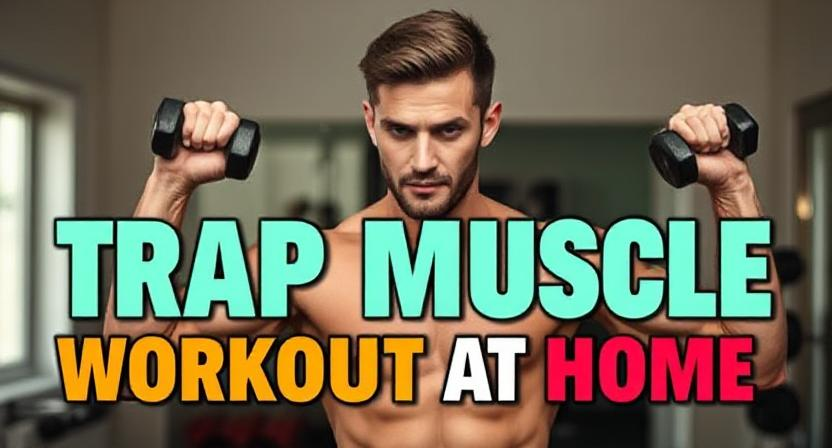 Trap Muscle Workout at Home